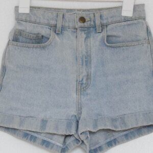 American Apparel Denim Shorts